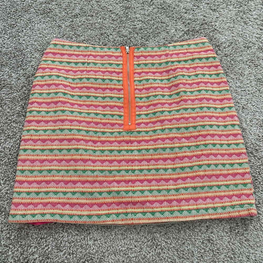 Francesca’s Collection Textured Multi-Color Mini Skirt - Picture 5 of 8